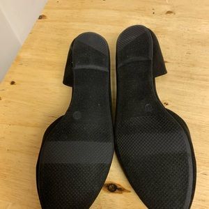 NWT black flats